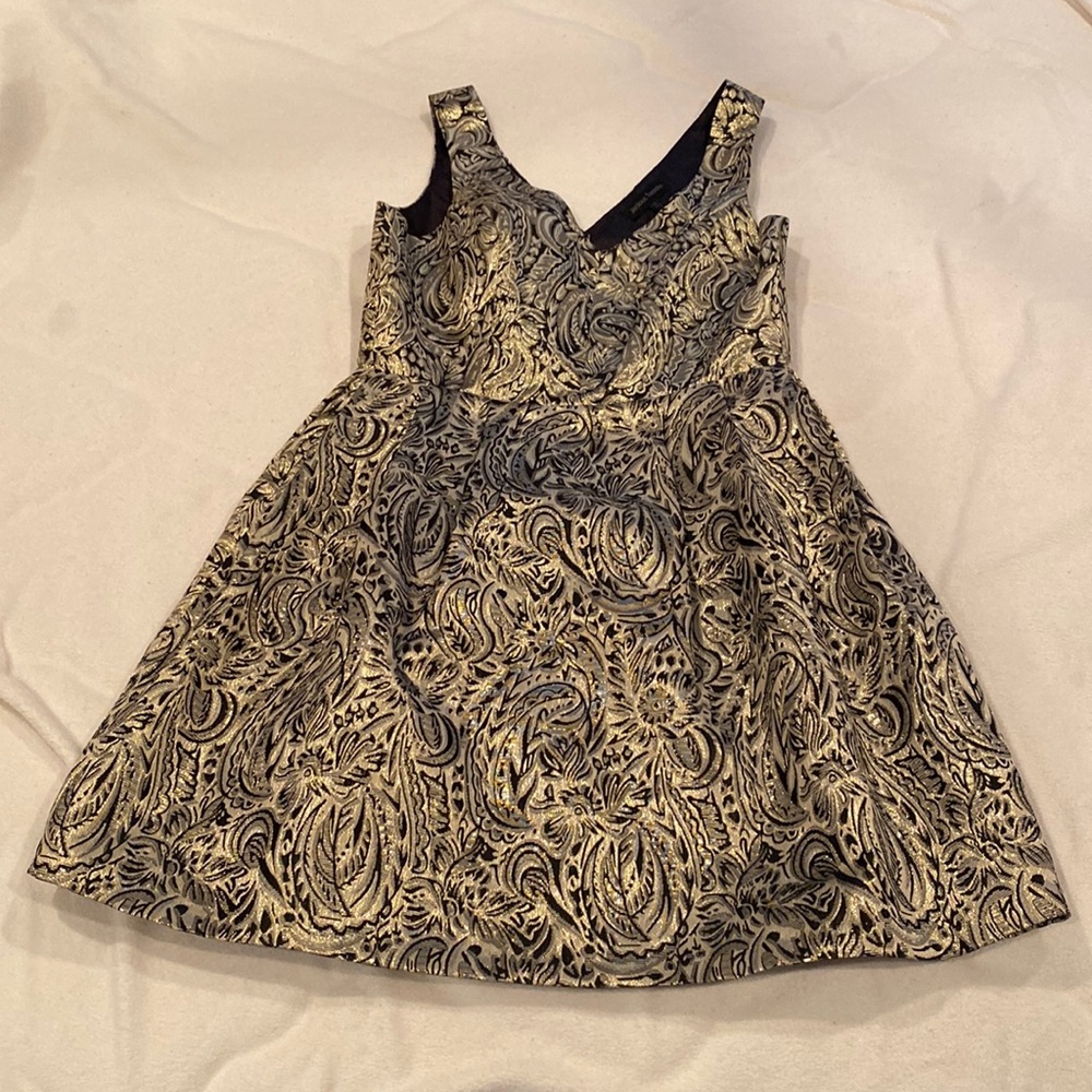 Jealous Tomato Size 8 gold dress